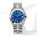 Superclone Vacheron Constantin Overseas AOF 4500v Blue Dial Steel Watch Swiss VC